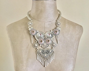 Isaac - Tribal Statement Necklace