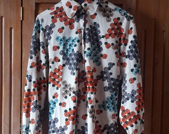 1970s Vintage floral shirt