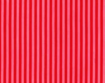 Michael Miller - Little Stripe - Lipstick - CX6574-LIPS-D - 100% cotton fabric - Fabric by the yard(s)