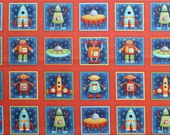 SPACE ALIENS #870 by Andover Fabrics By the Yard