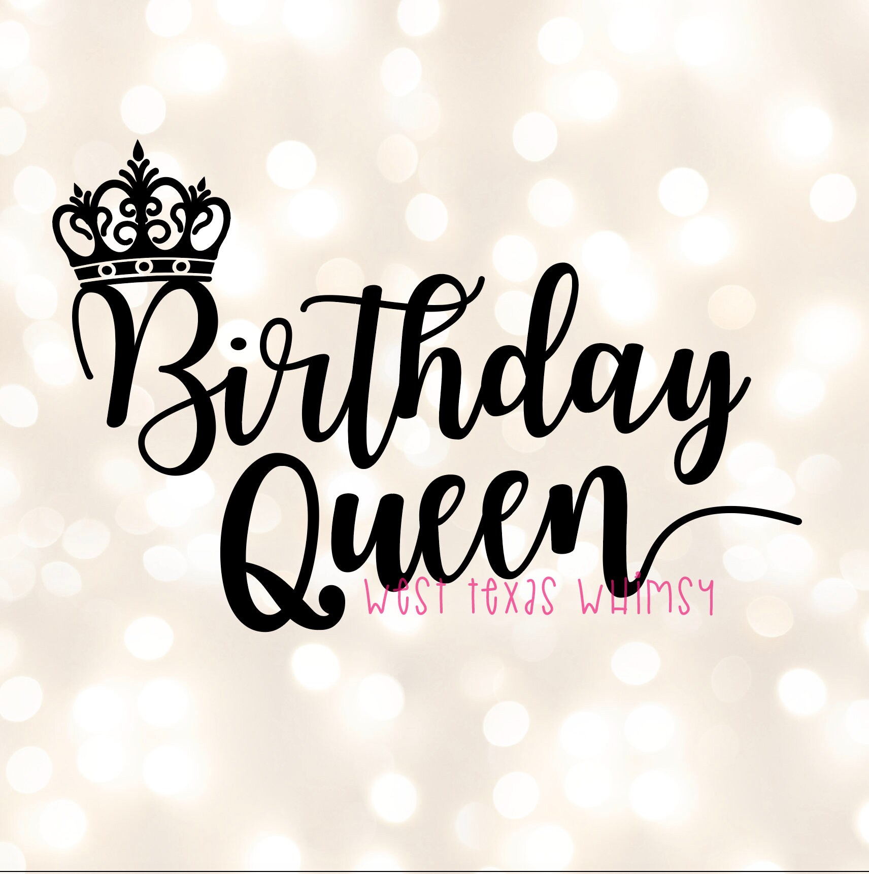 Download Birthday Queen SVG, Happy Birthday svg, Birthday Mom svg ...