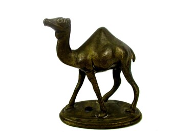 Antique Bronze Camel Figurine
