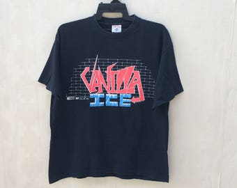 Vintage Vanilla Ice Shirt / XL Size / Ice Ice Baby / To The Extreme / Tour Shirt / Hip Hop Shirt / Vintage Rap Shirt