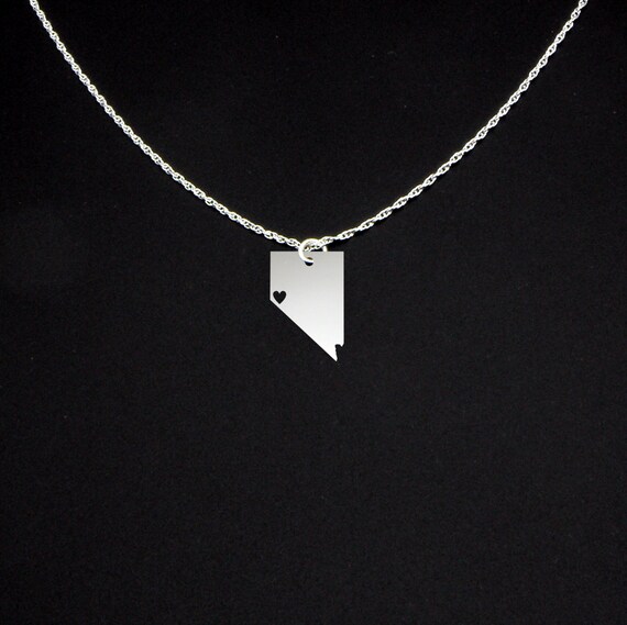 Nevada Necklace Nevada Jewelry Nevada Gift