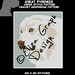 Great Pyrenees CROSS STITCH Pattern, CROCHET Graphghan Blanket Pattern