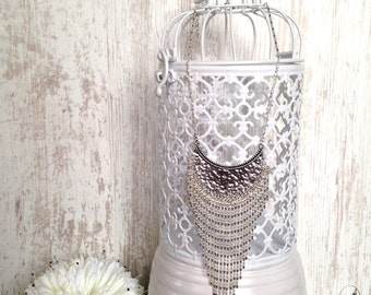 Necklace silver breastplate