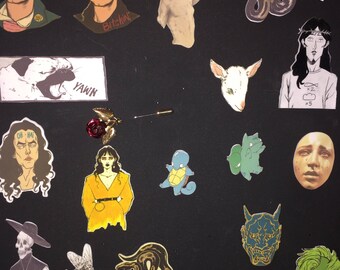 Custom Design Shrinky Dink Pins