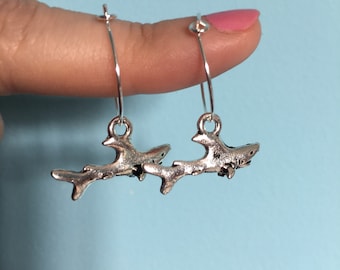 Shark Hoop Earrings
