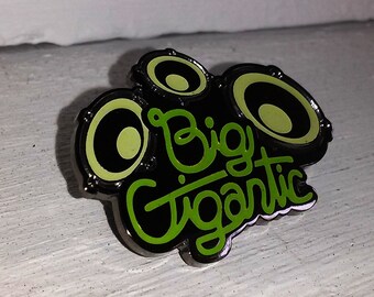 Big Gigantic - Bass Woofers - Big G - Hulaween - Hat pin - Festival Pin