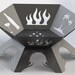 Fire Pit Hexagon Trees and Juice Bottles-DXF files cut ready for cnc machines, laser cutting and plasma cutting