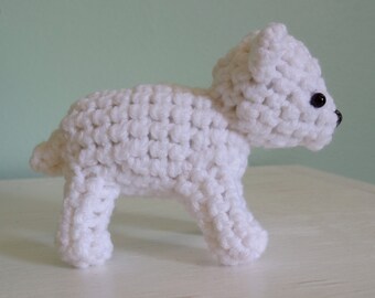 White Polar Bear Plush "Bareol"