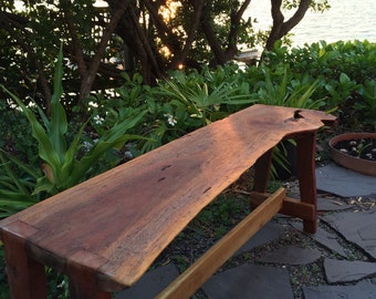 Tropical Hardwood Bench