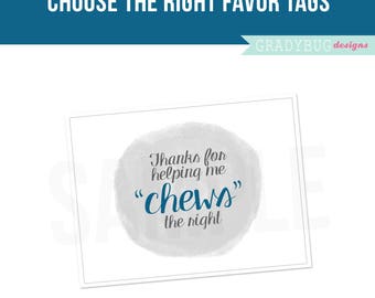 Choose the Right Favor Tags, Chews the Right, Baptism Favor Tag Printable, Favor Tag Printables, LDS Primary, Its Great to be 8, LDS Baptism