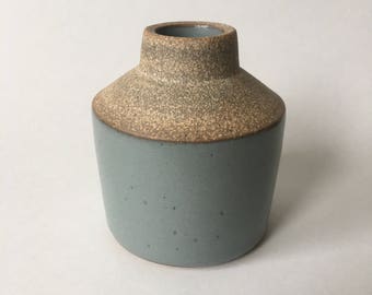 Medium Gray bud vase #14