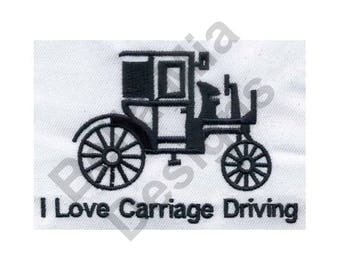 Carriage - Machine Embroidery Design, Buggy