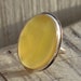 Amazing Сhalcedony Ring. Sterling silver 925. Huge Pure Yellow Сhalcedony. Gemstone jewelry. Present for her. Gift Idea.