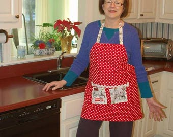 My Cafe' Apron ... it's Reversible!!
