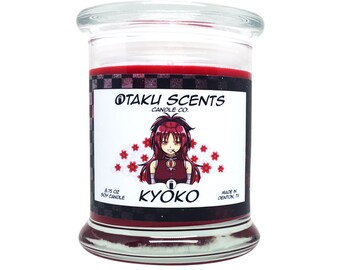 Kyoko - 8.75 oz Scented Soy Candle - Puella Magi Madoka Magica