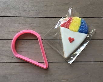 Snocone / Snow Cone Cookie Cutter