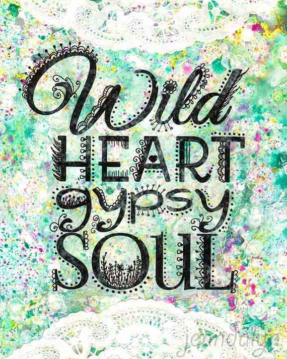 wild heart gypsy soul poster