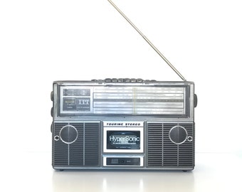 Vintage Radio ITT Schaub-Lorenz // Stereo Cassette Player // Recorder // Made in Germany