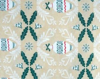 Dear Mr Claus Quilt Fabric by Cosmo Cricket for Moda 100 Percent Cotton Fabric by the Yard