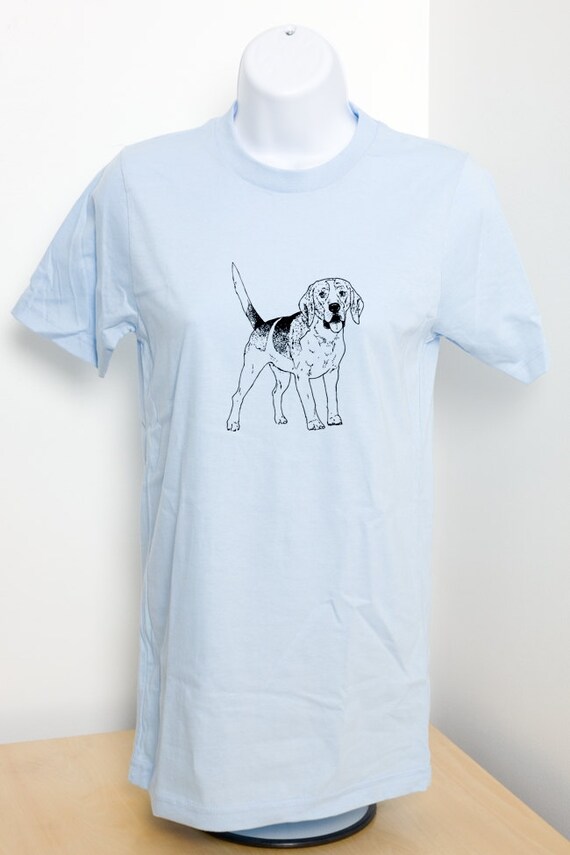 Items similar to Beagle Breed Hunting Dog Lover Organic Cotton T Shirt