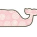 SALE!! Cute Whale Machine Applique Embroidery Designs 5 Size Embroidery Design for Babies - INSTANT DOWNLOAD