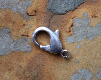 PIck Your Own Bulk Rate - X-Large Lobster Clasp 22.5mm Antique Silver