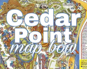 Cedar Point Map Bow