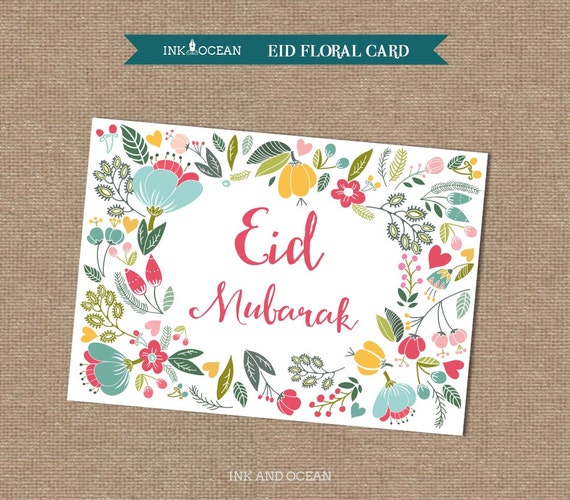 Handy image inside eid cards printable Amazing image in eid cards printable