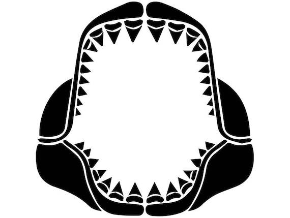 Great White Shark 19 Jaws Teeth Mouth Attack Fish Ocean