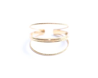 Ring gold plated 3 microns Unity