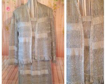 Vintage Damianou Silver 3 Piece Suit