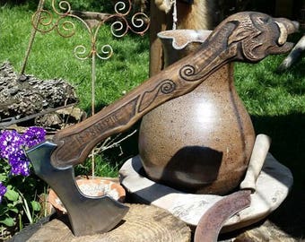 Fantasy/Viking Hawk ' Wild Boar '