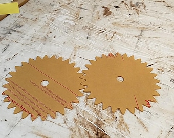 7.8" acrylic drive gear