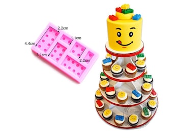 Lego bricks silicone mold