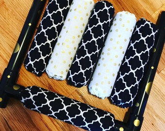 Bar Pad COVERS for GlamRacks - classic prints - order correct quantity for your bar