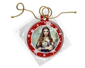 Game of Thrones Margaery Tyrell Natalie Dormer Christmas Ornament
