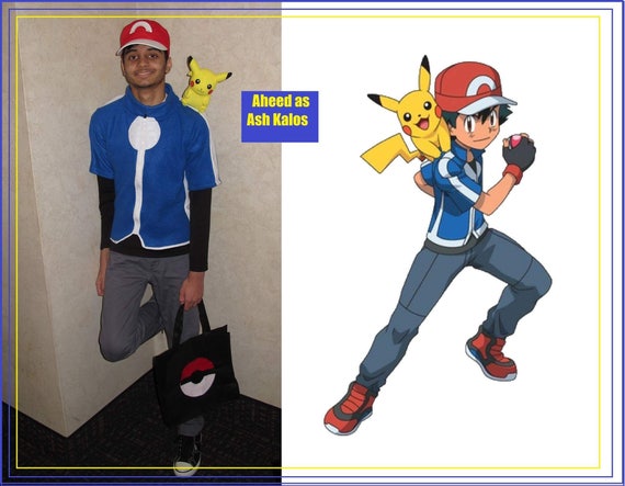 Pokemon Ash Serena costumes