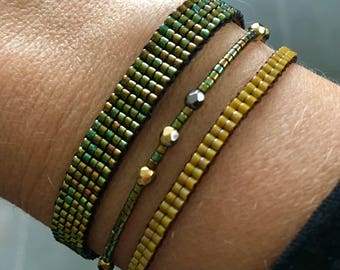Olivia bracelet and double Angele bracelet