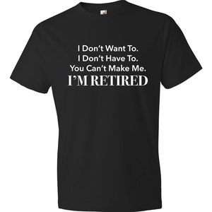 Retirement t shirt | Etsy