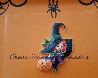 Cute Witch Needle Minder