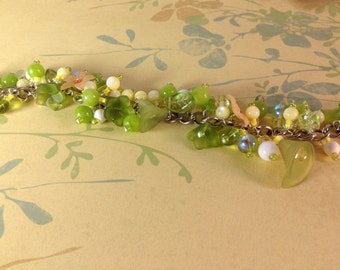 Yellow And Green Summer Bracelet
