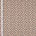 1/2 Yard Organic Cotton Jersey Knit,NOSH ORGANICS, PYRY Jersey Nude Rose - Black ,Organic Knit Fabric