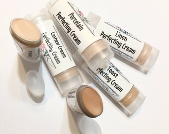 PERFECTING CREAM Contour Foundation Concealer - Natural Makeup In a Stick - Vegan Gluten Free