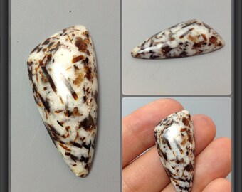 Astrophyllite cabochon 33x15x5mm