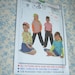 Burda 9614 Childrens Semi Fitted Shirt or T Shirt Sewing Pattern - UNCUT Sizes 3 4 5 6 7 8 9 10 11 12