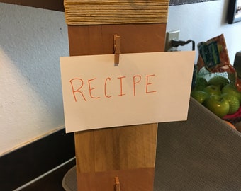 Recipe Holder or Picture Holder