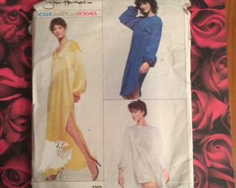 70's Vintage Vogue American Designer Stan Herman Nightshirt